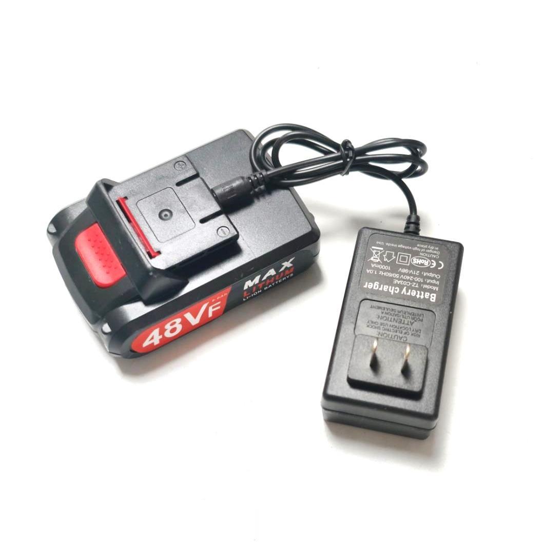 悍耐 48V 48VF电钻冲击钻螺丝刀锂电池充电器 宝珀 莱克仕
