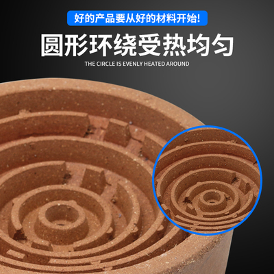 锅碗型圆平底实验室电炉丝炉盘凹盘高温耐火盘砖炉芯电加热炉厚底