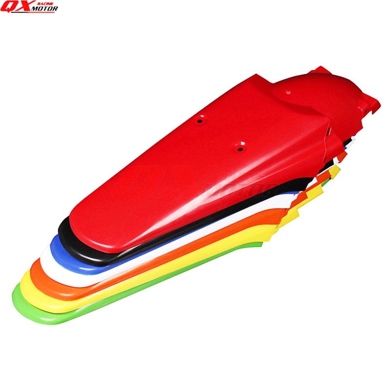 XR250后瓦 KLX250后挡泥板 DT200 越野摩托车改装后泥板 后泥瓦