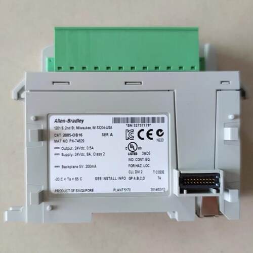 AB罗克韦尔处理器 PLC控制器 扩展模块2085-OB16