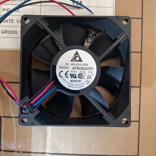 全新台达AFB0824SH 24V0.33A 8CM厘米变频器风扇 80*80*25MM 8025