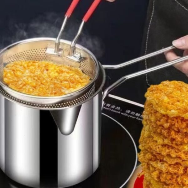 网红蛋小黄金家模具商用炸鸡不锈钢蛋神器螺蛳粉深油炸专用锅锅炸
