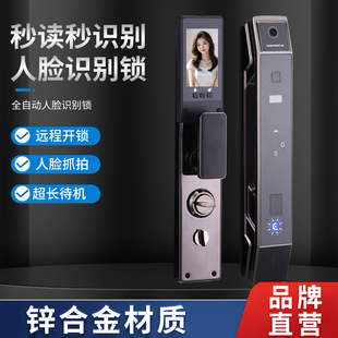 栋之行 掌纹智能锁 入户可监控防盗门C级锁芯人脸识别家用密码锁