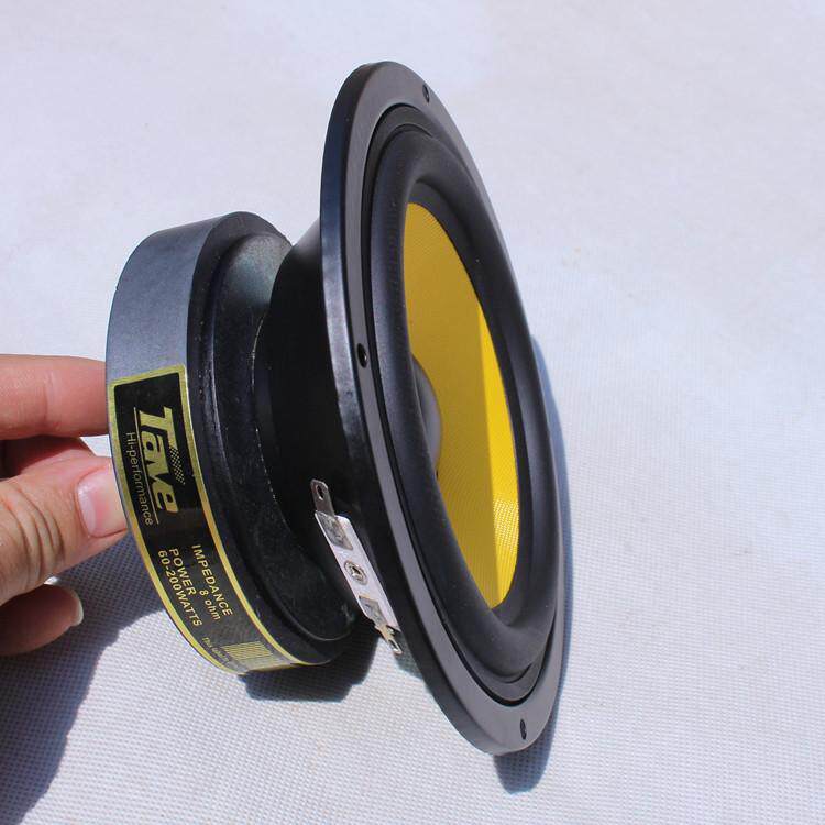 5.5寸纯中音喇叭发烧级中置环绕音响配件橡皮边hifi音箱中音单元