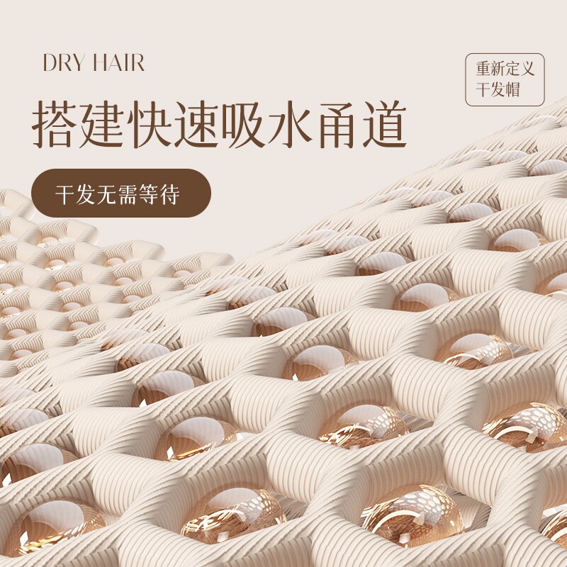 长发干发帽女超强吸水速干2024新款包头发洗头擦头发毛巾加厚浴帽