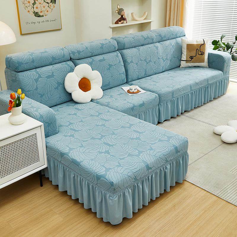 裙边沙发套罩万能全包四季通用单双三老式一体沙发盖布弹力防猫抓,居家布艺,沙发套,淘宝优惠券,粉丝福利购,淘宝优惠卷