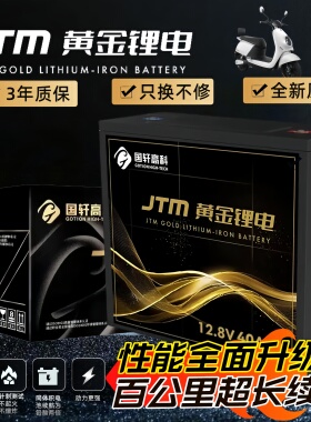 国轩高科JTM黄金锂电全新正品A品电芯电动车锂电池外卖专用大容量