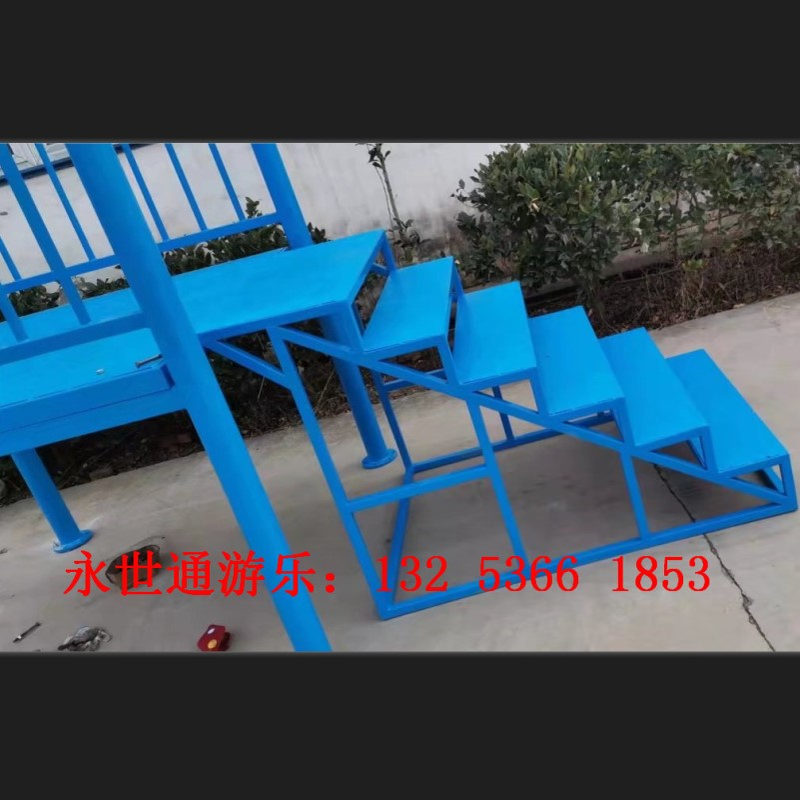 室外游乐园无动力双人单道滑索亲子乐园网红树秋千转椅摇摇马跷板