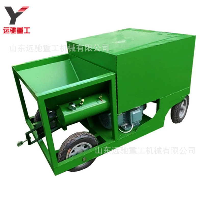 防腐漆EPDM彩色颗粒喷涂机 树脂涂料喷洒机 运动场地坪养护设备