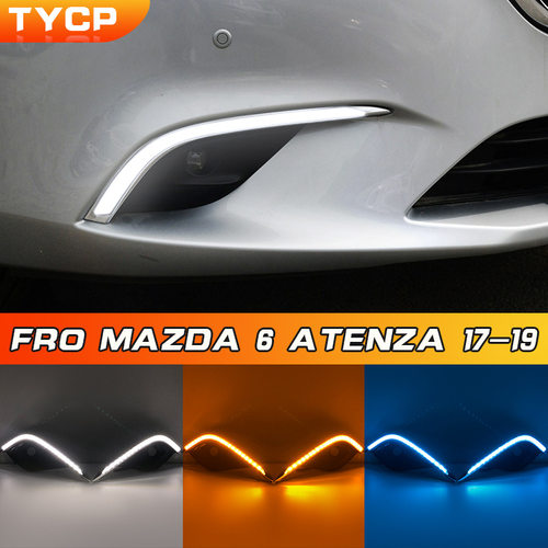适用于17-19款阿特兹日行灯Mazda Atenza daytime running lights