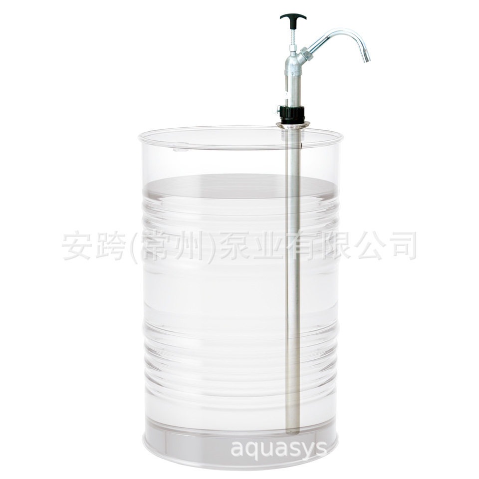AQUA/安跨 手动桶泵手动活塞桶泵手动抽油泵 高粘度液体使用S-L