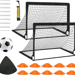 Portable Foldable Glass Fiber Square Soccer Pole Goal