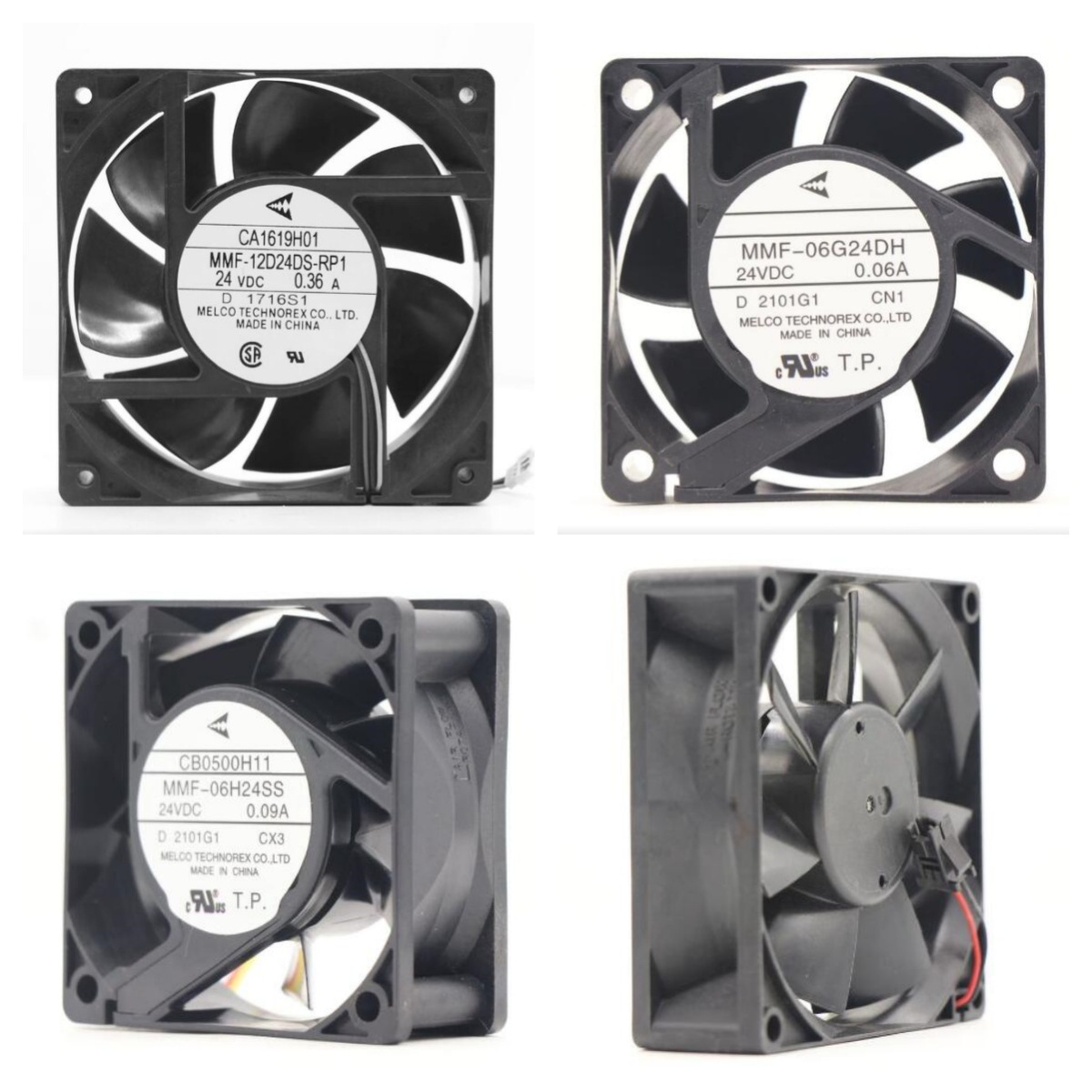 MMF-06H24SS 60x60x25MM 24V 5100RPM 轴流风机