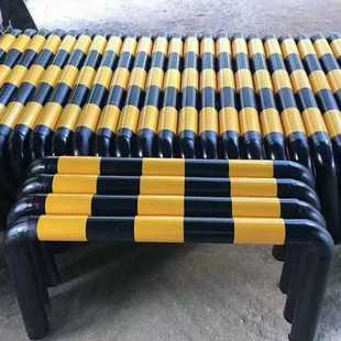 U型防撞杆定位杆 停车位止退器 U型金属钢管挡车器 倒车挡车杆柱