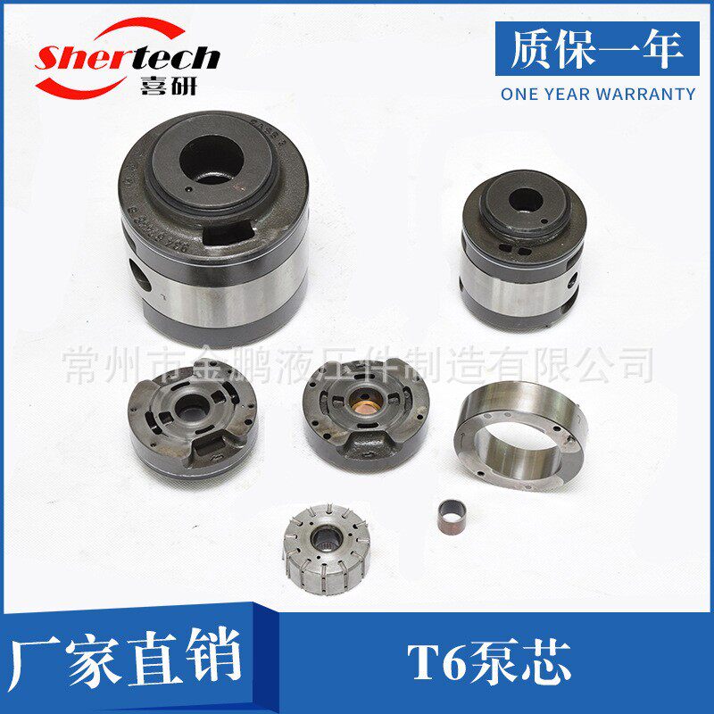 DensionT6泵芯配件T6C、T6D、T6E丹尼逊叶片泵
