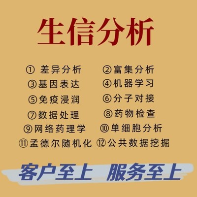 生信分析DNA甲基化测序生信分析R语言孟德尔随机化转录服务