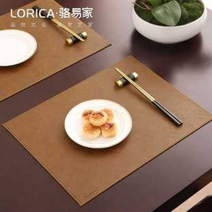 餐桌垫隔热垫家用餐垫高级感桌垫锅垫防烫防水防油皮革碗垫