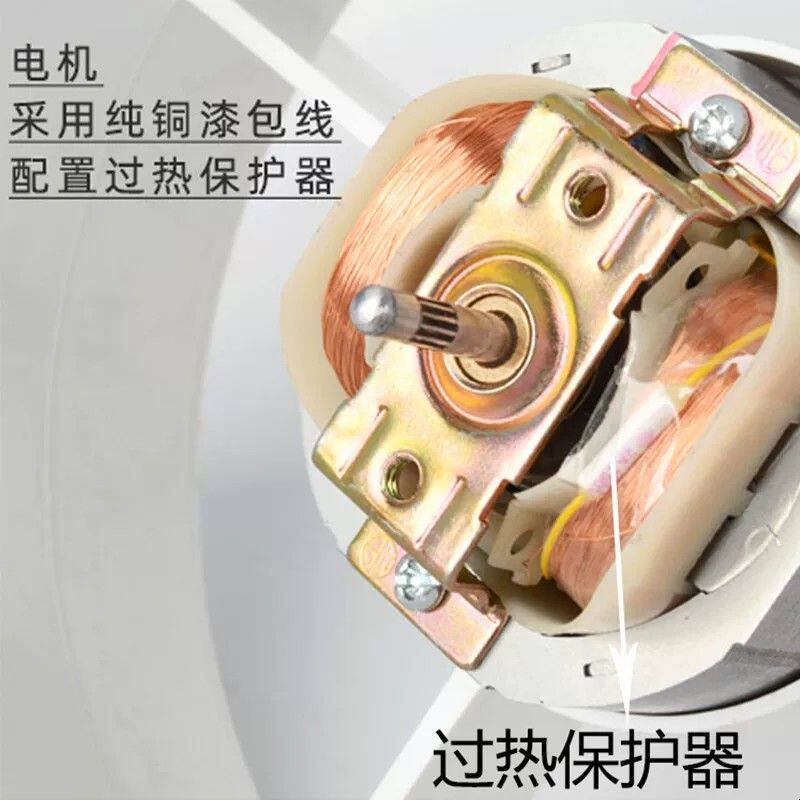 金羚排气扇6寸百叶窗换气扇卫生间抽风机家用静音玻璃圆形排风扇