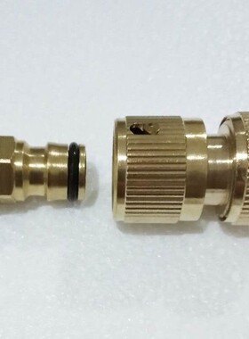 地暖地热清洗机全铜通水接头双通奶嘴头脉冲机快接自来水设备配件