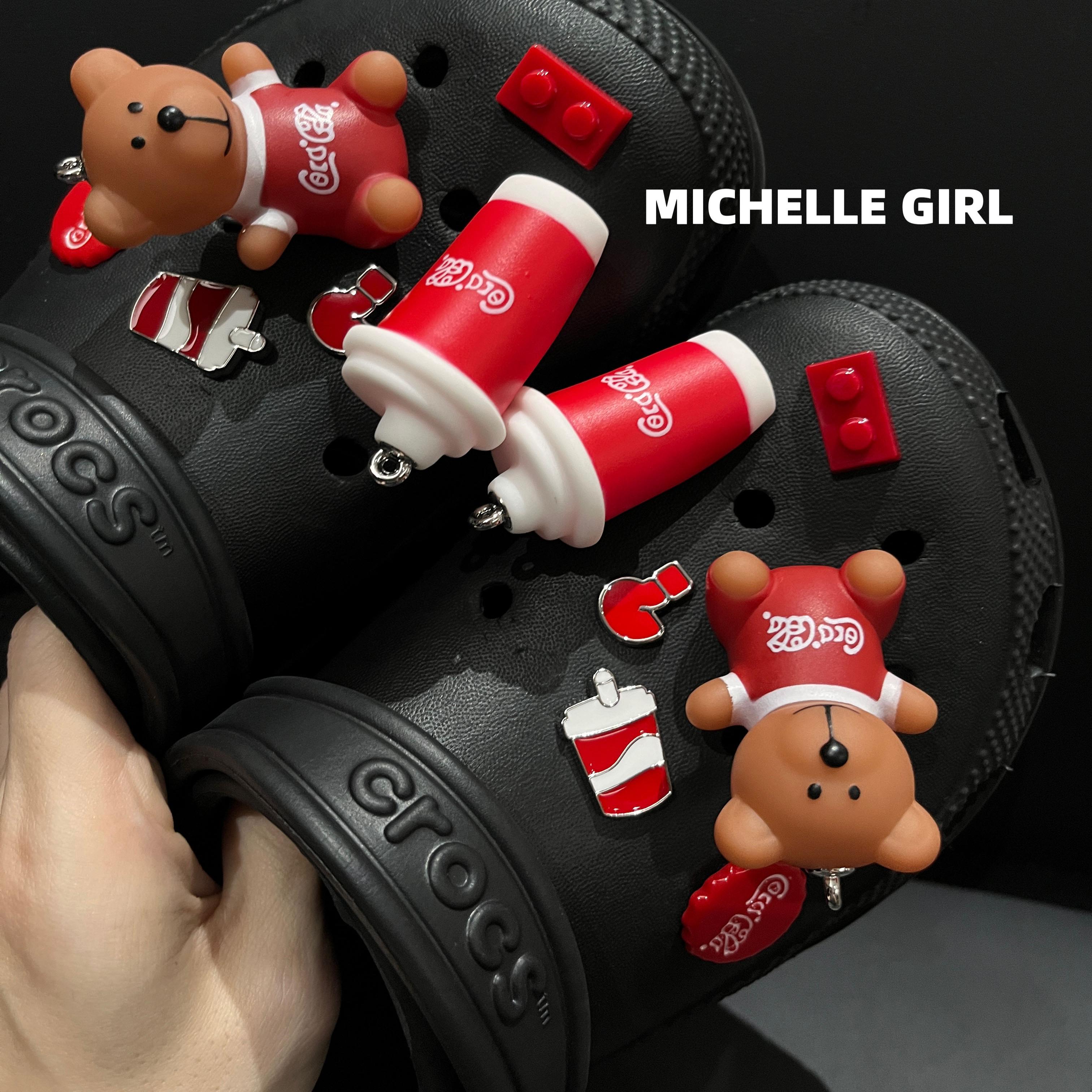 MichelleGirl可乐小熊配饰可拆卸