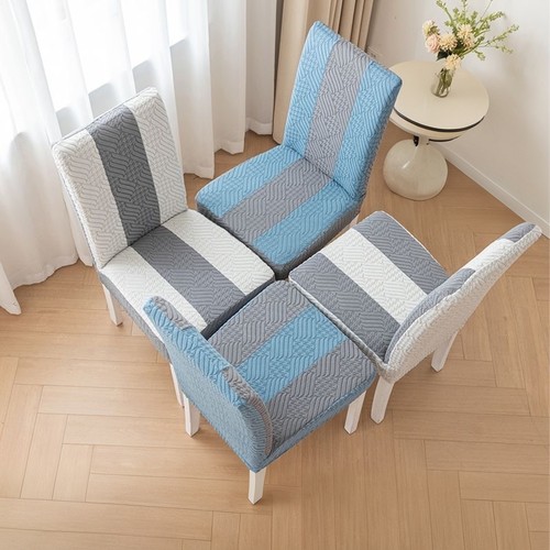 椅子套罩直背餐桌椅套新款座椅凳子加厚防猫抓保护套靠背弹力全包