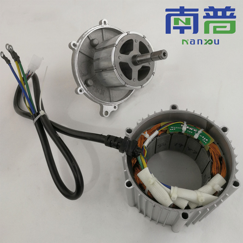 新能源电动三四轮车永磁直流无刷电动机马达电驱动1000W 南普电机