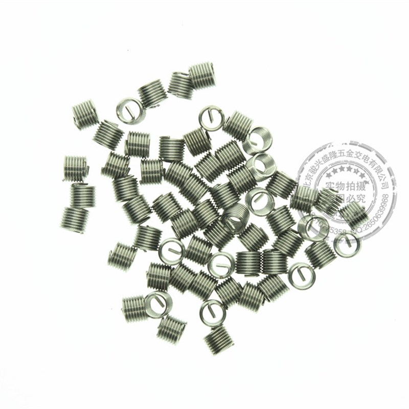 不锈钢304加长钢丝螺套螺纹护套螺纹丝套螺牙护套M10M12*2D*4d*5D