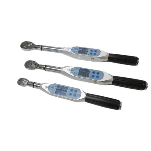 10-50N.m无线扭力扳手 电子数字扭矩扳手 手动连线式无线测力扳手