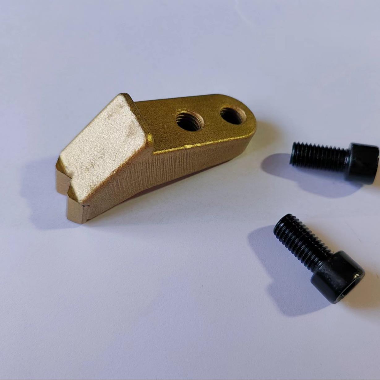 螺旋钻杆边齿，方齿，钻杆羊蹄齿，合金钻尖，螺旋钻杆齿子钻冻层