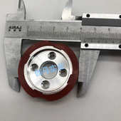 1100AB迪凯墨轮打码 机字轮红色摩擦二组胶轮DK1000印字粒架配件