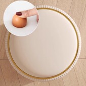 可收纳储物梳妆圆凳化妆台凳子换鞋 轻奢客厅沙发茶台凳家用小凳子