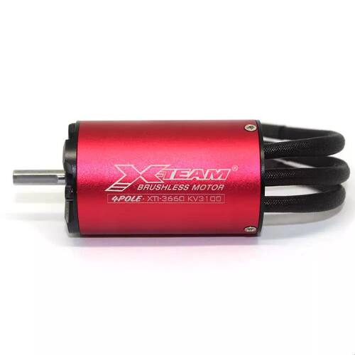 X-TEAM 3660 遥控船模小型比赛专用动力套件水冷无刷电机马达喷船