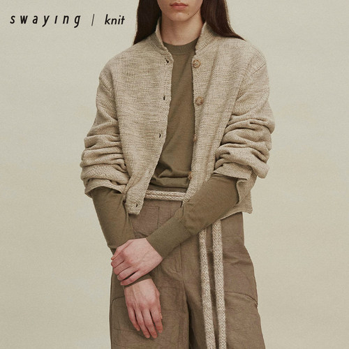 SWAYING官方粗支翻领开
