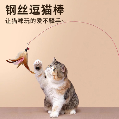 逗猫棒猫咪玩具耐咬解闷