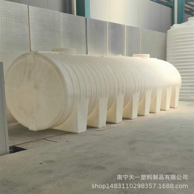崇左15吨卧式水箱水塔,20吨方形PE塑料储罐,10吨四方运输罐