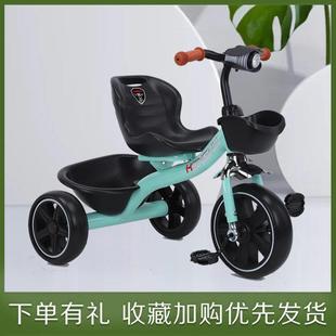 儿童三轮车宝宝脚踏车带音乐灯光3 6岁男孩女孩自行车童车