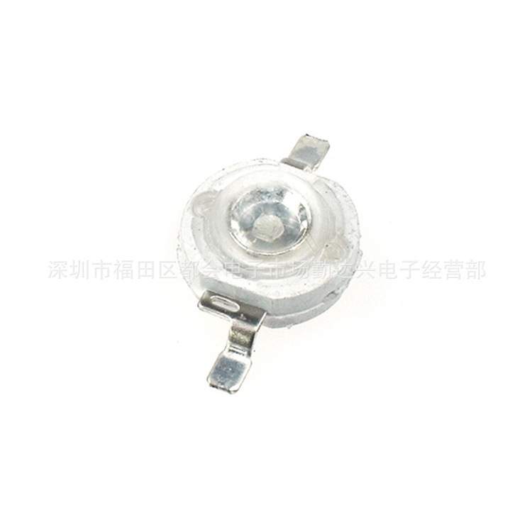 3W 365nm紫灯紫光UV LED大功率灯珠紫外线45MIL灭蚊灯固化