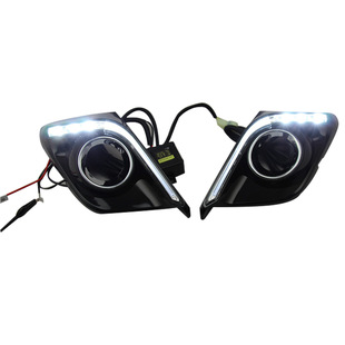 适用于新马3昂克赛拉专车专用LED日行灯 雾灯 昂科塞拉日间行车灯