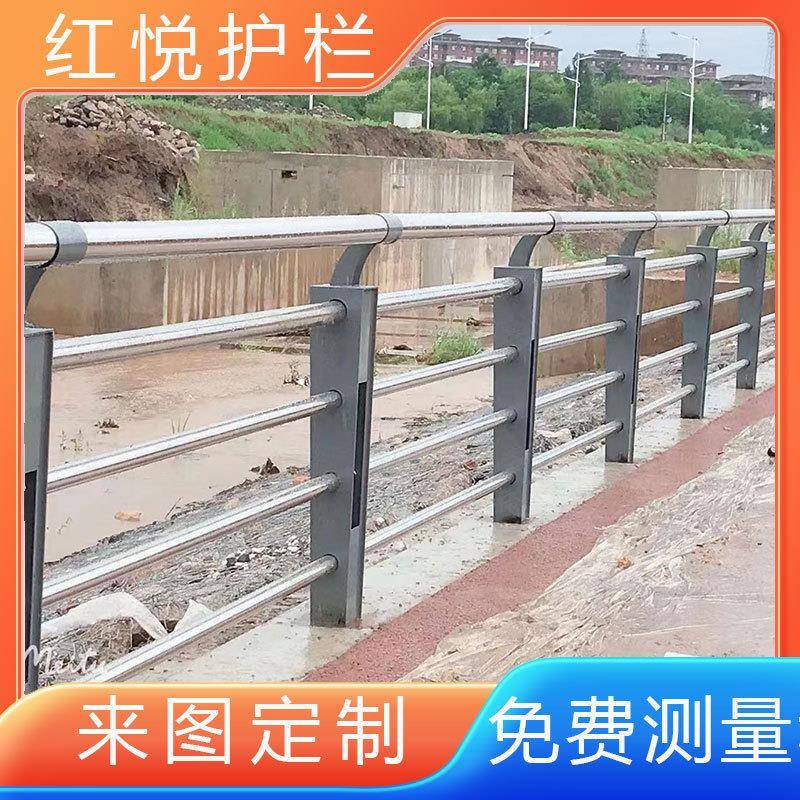 304/201不锈钢复合管护栏山东桥梁不锈钢复合管护栏景观栏杆立柱