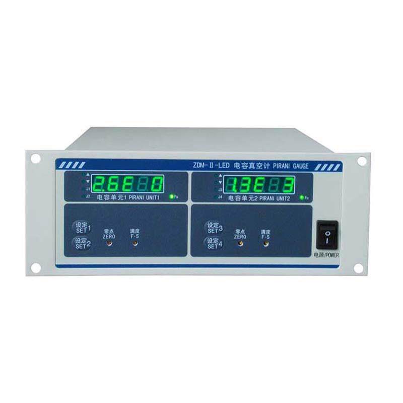 双路电容薄膜真空计ZDM-II-LED粗、低真空测量与控制ZDM-I-LED