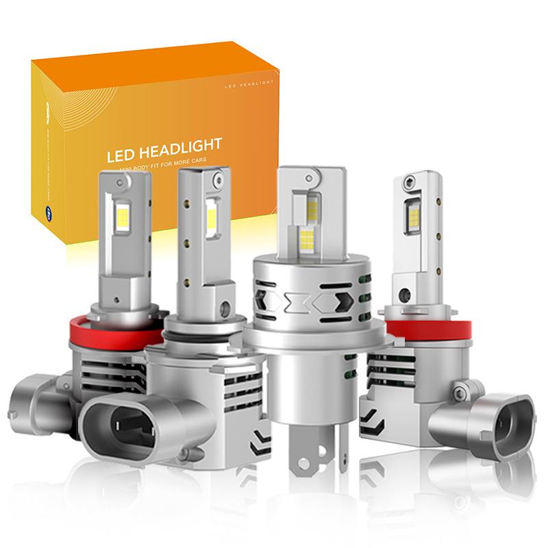 13S系列LED汽车大灯一体化双铜管内置驱动H1/H4/H7/H8/9005/9006