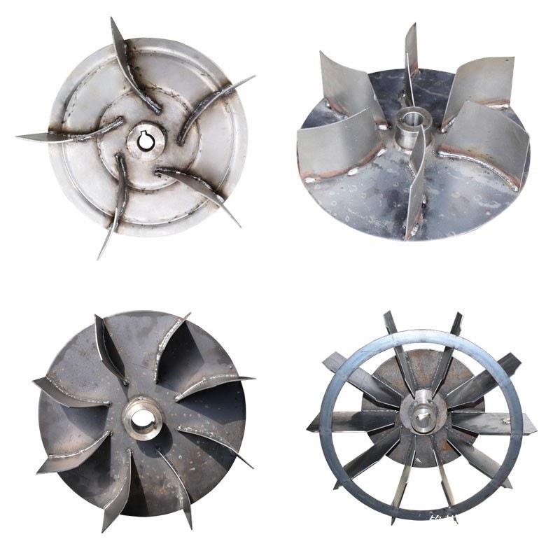 木工布袋吸尘器配件风机风叶除尘器鼓风机叶轮风扇叶动平衡风机叶