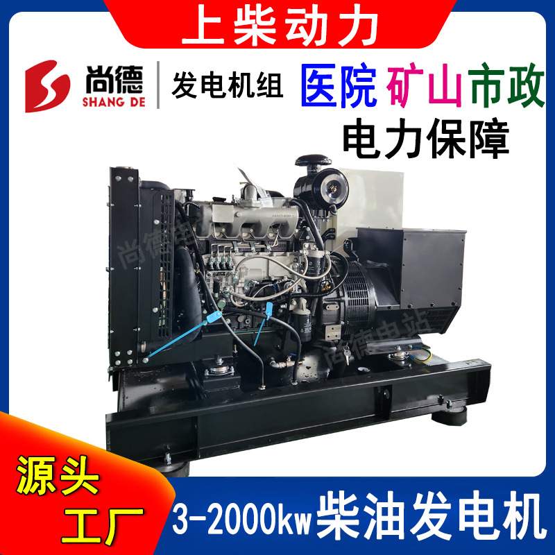 4Z3.2-G21柴油发电机组30千瓦上柴动力柴油机