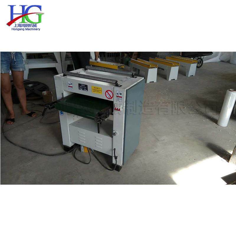 家具厂单面木工压刨床小型台式锯木机械台式手动木工压刨机