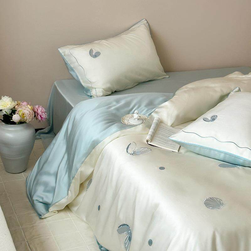 莱赛尔小清新60支兰精天丝刺绣三四件套夏季冰爽裸睡床上用品冰丝,自行车/骑行装备/零配件,更多零件/配件,淘宝优惠券,粉丝福利购,淘宝优惠卷