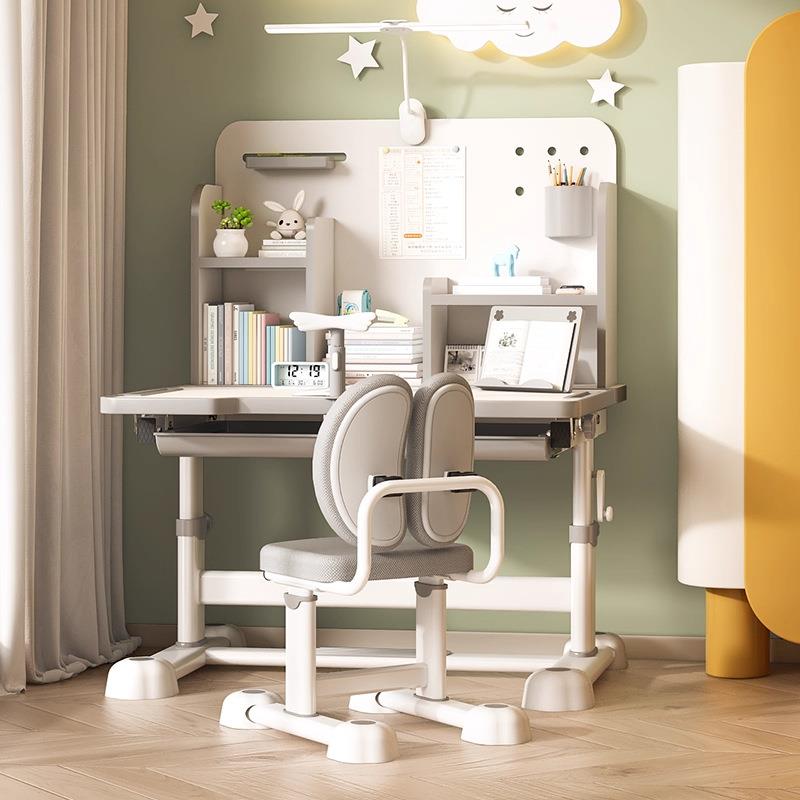 2025新款儿童学习桌小学生家用写字书桌小孩专用桌子升降桌椅套装
