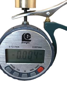 上海六菱仪器厂 CH-12.7-STSX BTSX数显薄膜薄片 乳胶台式测厚仪