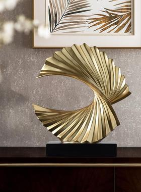 财源滚滚摆件轻奢高档酒柜装饰品办公室电视柜客厅家居饰品高级感