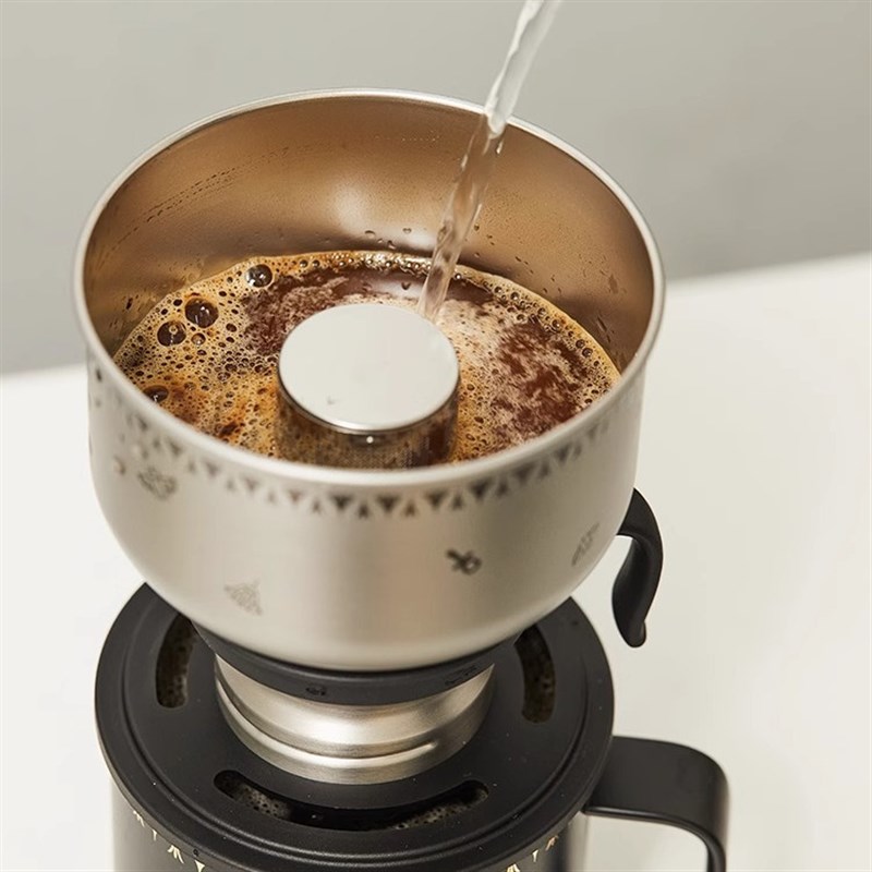 大英博物馆户外手冲咖啡壶套装礼盒过滤杯一体轻奢送男友生日礼物