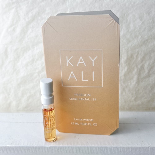 Kayali卡亚利Vanilla34 Freedom自由麝香1.5ml香水小样试管
